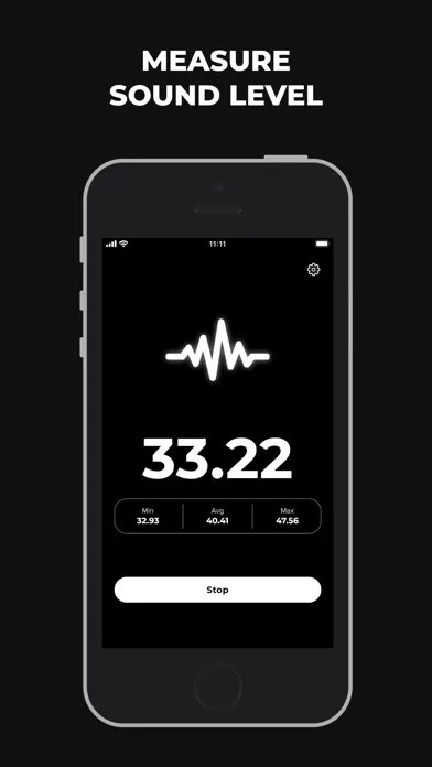 Minimalist Sound Meter Screenshots
