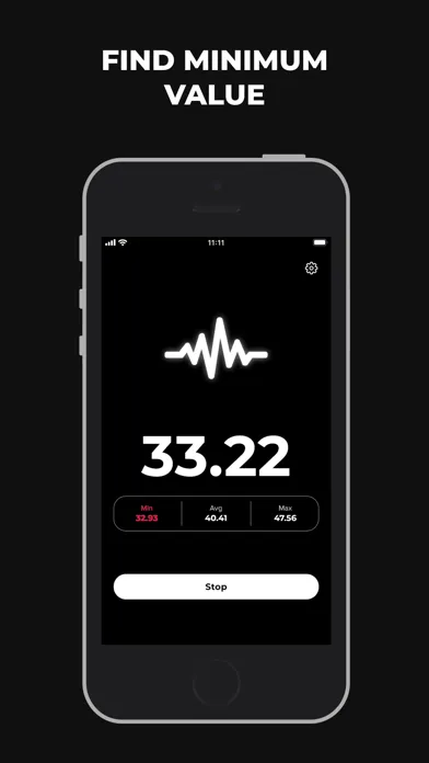 Minimalist Sound Meter Screenshots