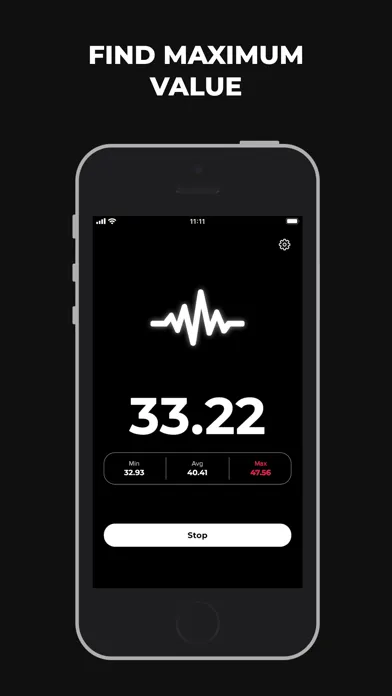Minimalist Sound Meter Screenshots