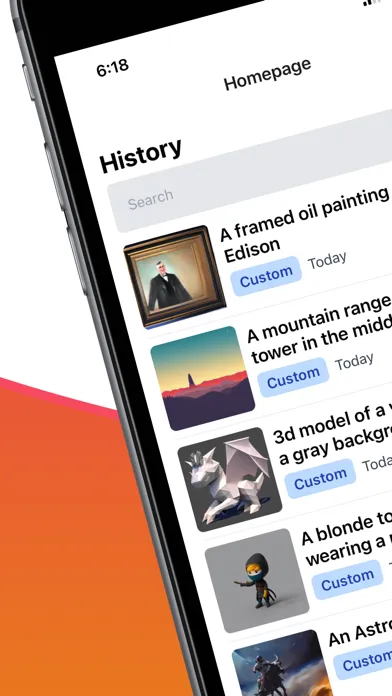Capturas de pantalla de AnyPhoto - AI Art Generator