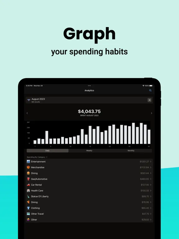 Tally - simple bill splitter iPad 应用截图