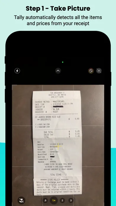 Tally - simple bill splitter应用截图