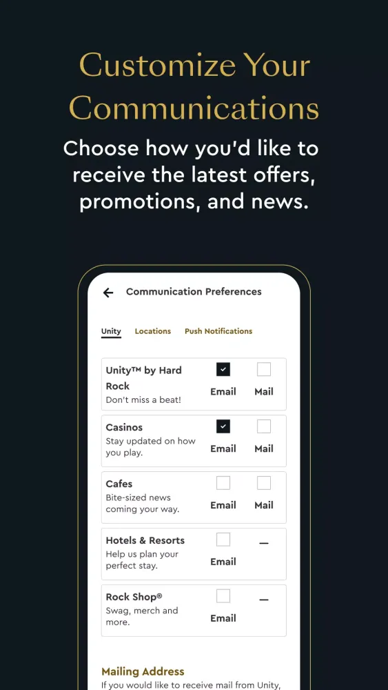 Unity by Hard Rock Screenshots