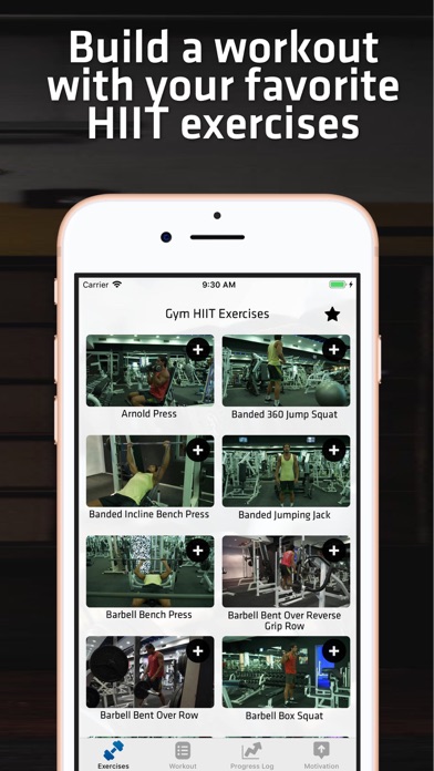 Capturas de pantalla de HIIT Workout Planner & Tracker