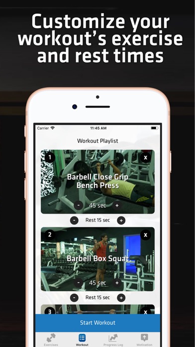 Capturas de pantalla de HIIT Workout Planner & Tracker