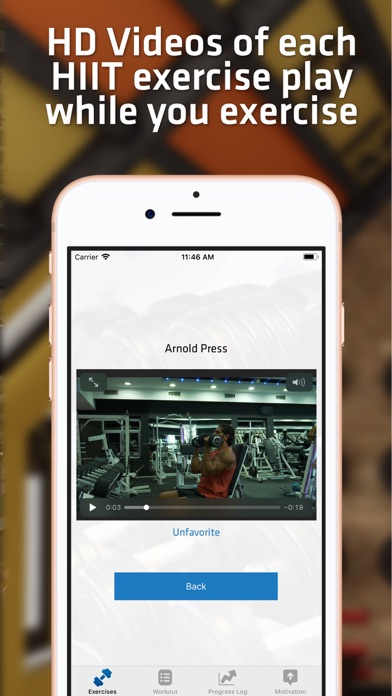 Capturas de pantalla de HIIT Workout Planner & Tracker