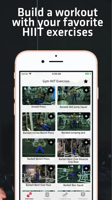 HIIT Gym Workouts For Women应用截图
