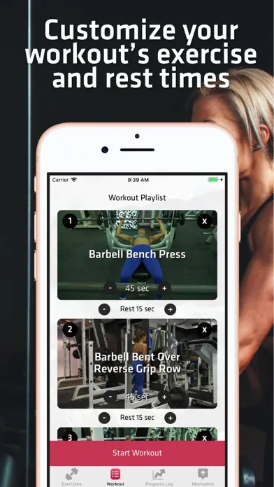 HIIT Gym Workouts For Women应用截图