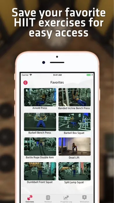 HIIT Gym Workouts For Women应用截图