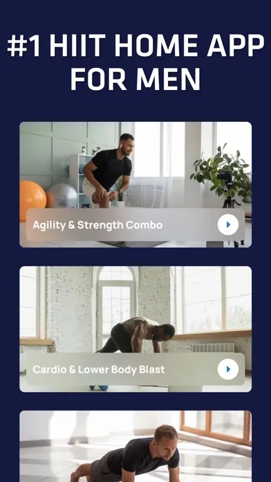 Home HIIT Workout Planner Pro سکرین شاٹس