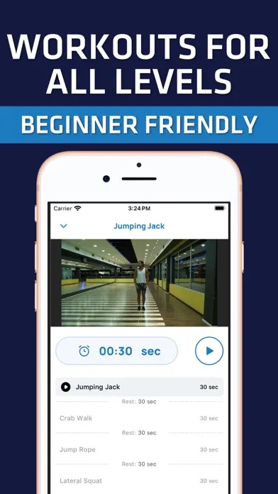 Home HIIT Workout Planner Pro سکرین شاٹس