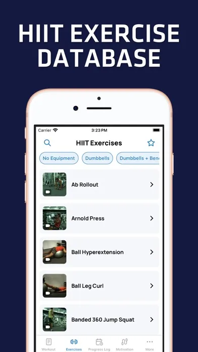 Home HIIT Workout Planner Pro سکرین شاٹس