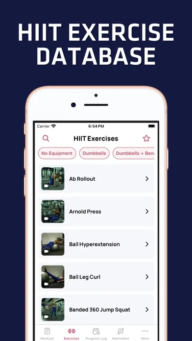 Women's Home HIIT Workout Plan স্ক্রিনশট