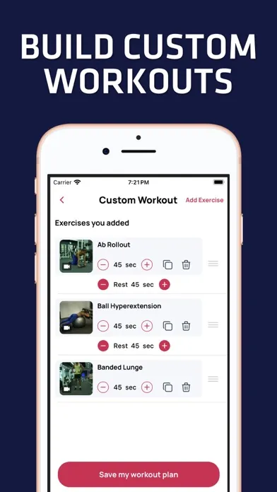 Women's Home HIIT Workout Plan স্ক্রিনশট
