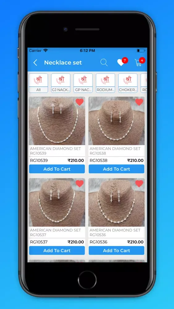 Capturas de tela do Shree Art Jewellery