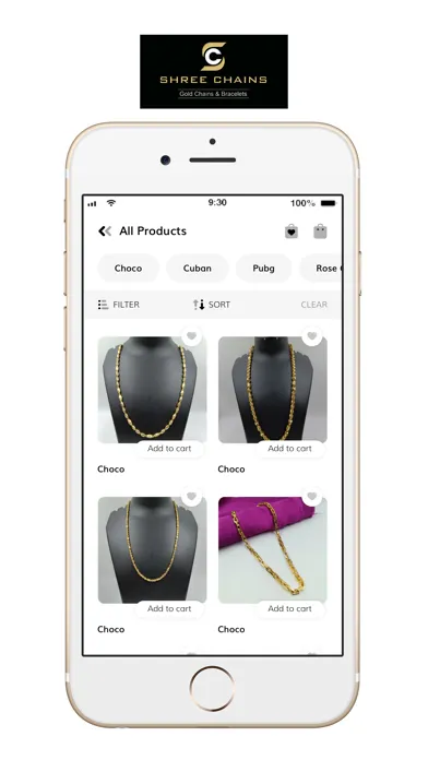 ภาพหน้าจอของ Shree Chains
