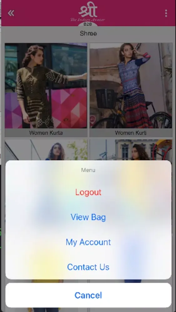 Capturas de pantalla de Shree - B2B Shopping App