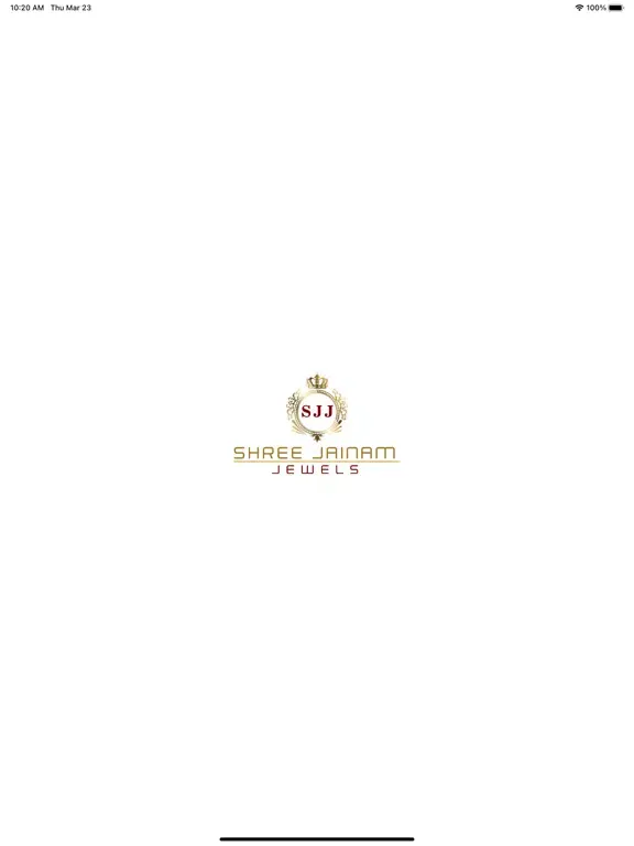Ảnh chụp màn hình của Shree Jainam Jewels iPad 