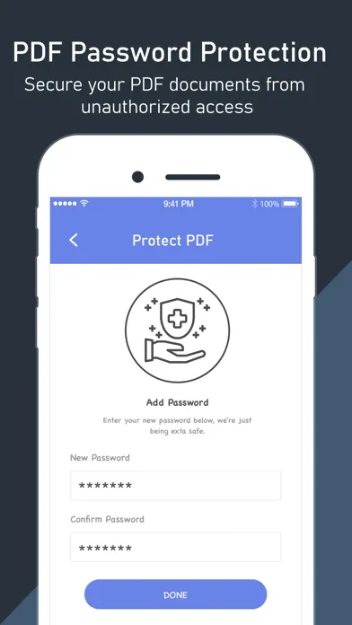 PDF Converter App. Screenshots
