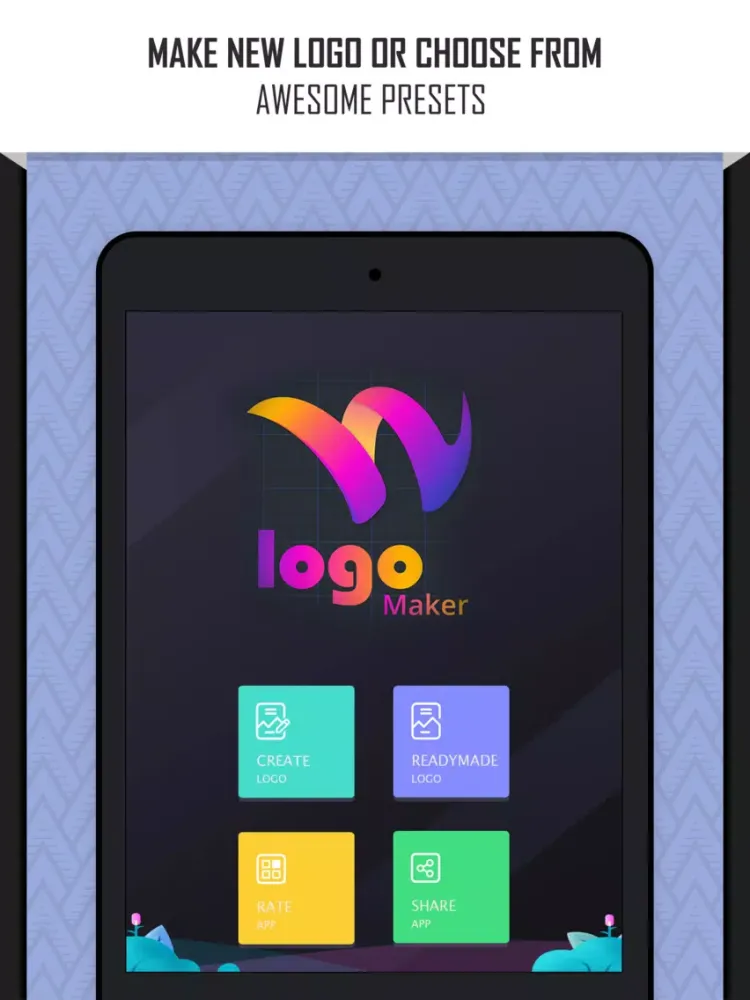 Captures d'écran de Logo Maker: Create a Design iPad 