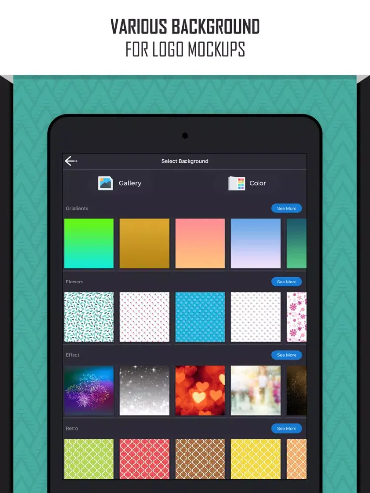 Captures d'écran de Logo Maker: Create a Design iPad 