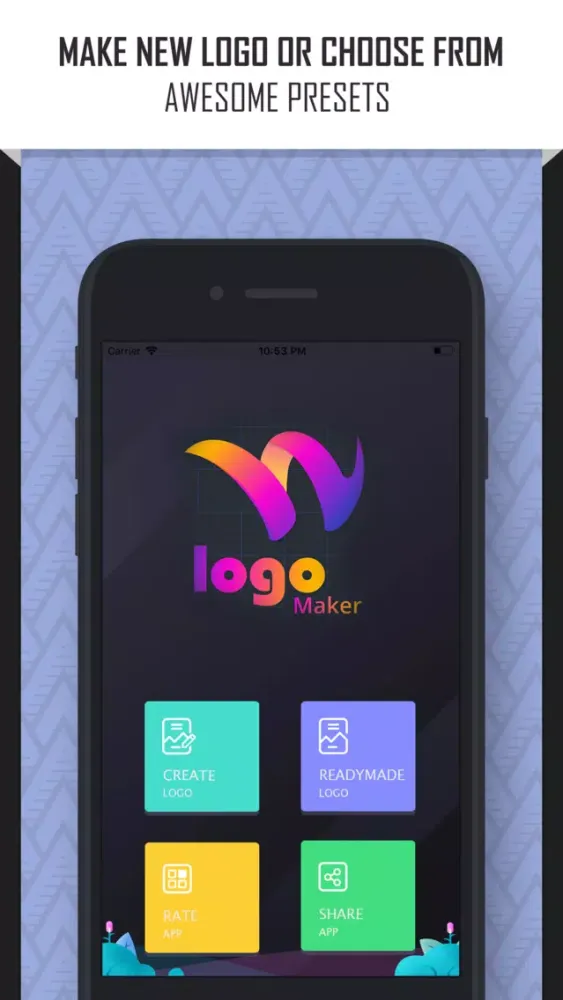 Captures d'écran de Logo Maker: Create a Design
