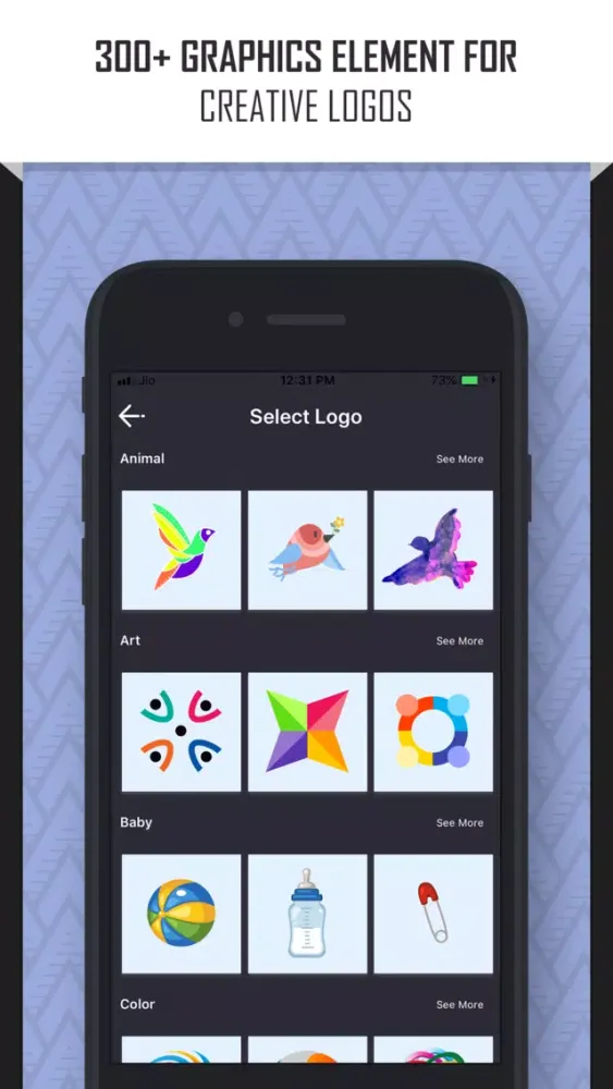 Captures d'écran de Logo Maker: Create a Design