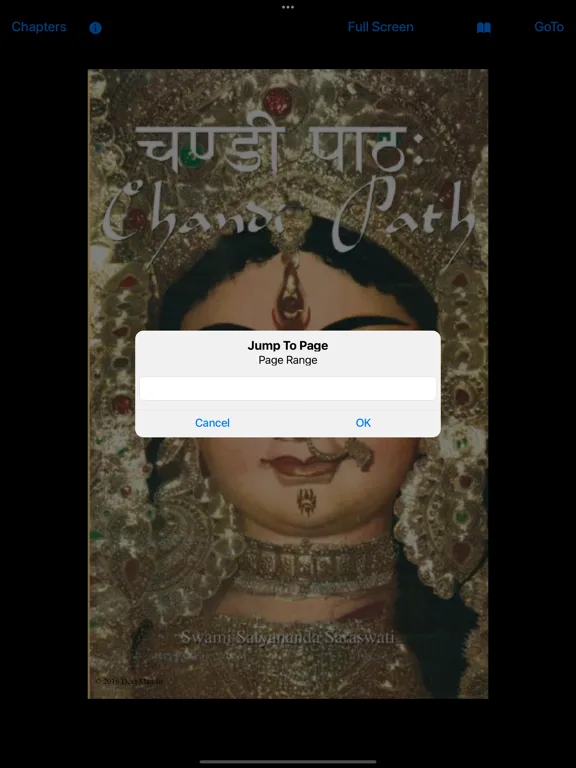 Tangkapan layar Chandi Path iPad 