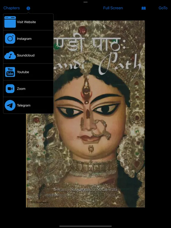 Tangkapan layar Chandi Path iPad 