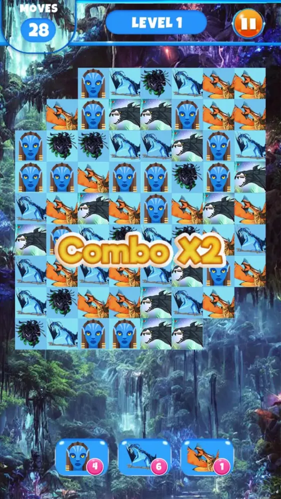 Скриншоты Avatar Movie - Match 3 Game