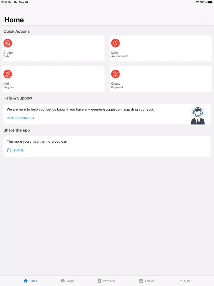 Smart Owls Admin iPad 應用截圖
