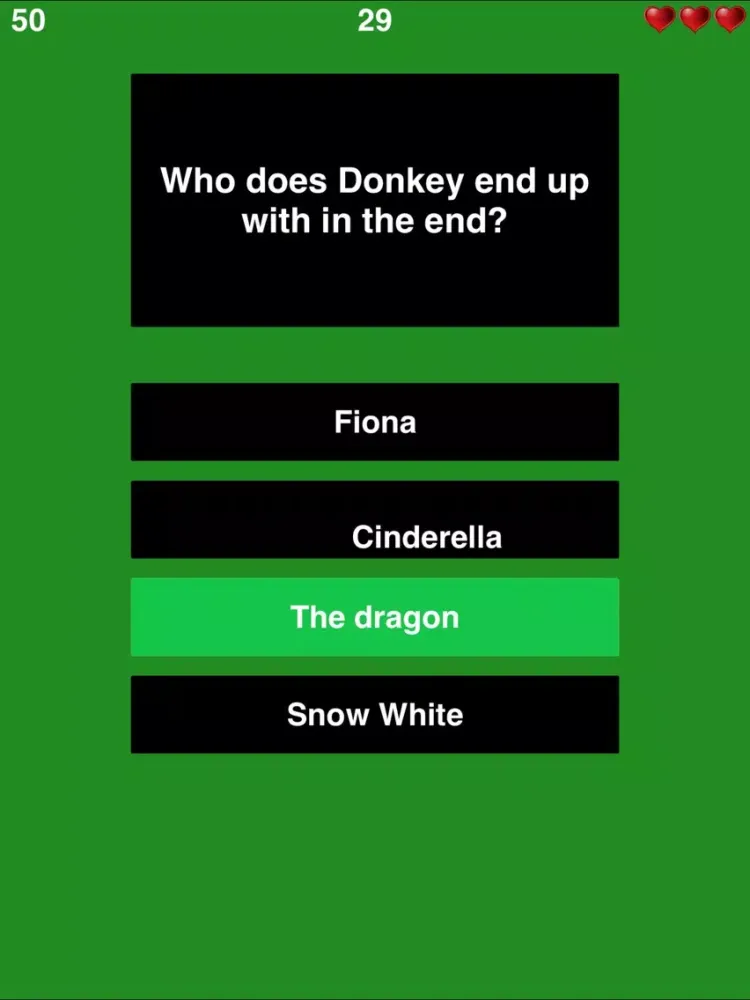 Trivia for Shrek - The Green Ogre Fun Quiz iPad 应用截图