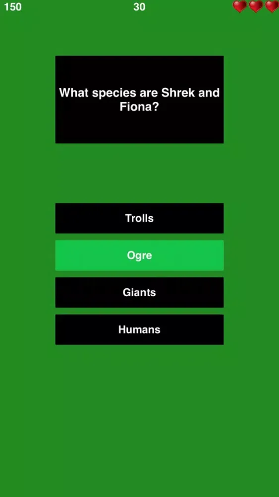 Trivia for Shrek - The Green Ogre Fun Quiz应用截图