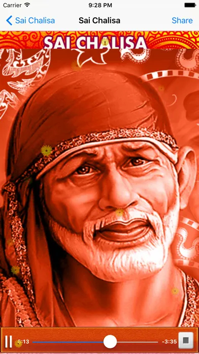 Sai Chalisa with Aarti سکرین شاٹس