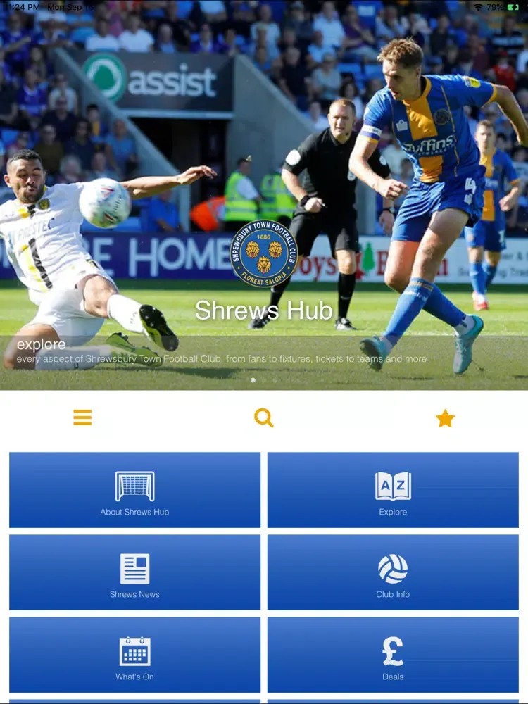 Shrews Hub iPad  스크린샷