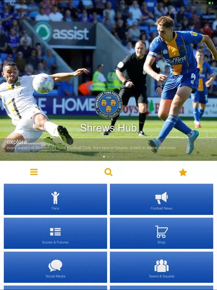 Shrews Hub iPad  스크린샷