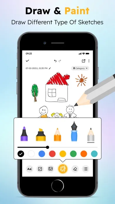Notebook - Notes and Lists سکرین شاٹس