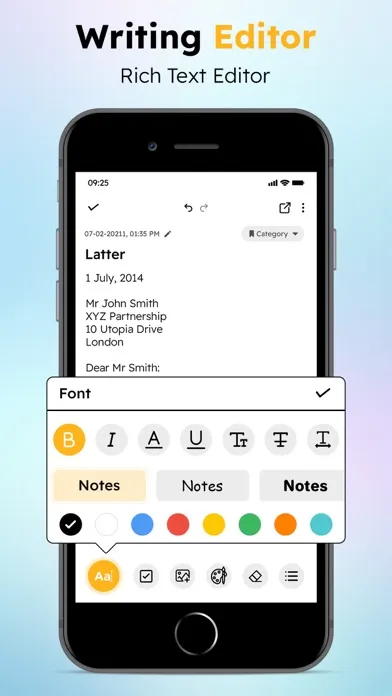 Notebook - Notes and Lists سکرین شاٹس