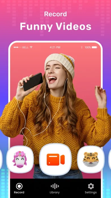 ภาพหน้าจอของ Voice Changer AI
