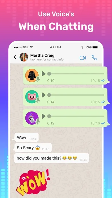 ภาพหน้าจอของ Voice Changer AI