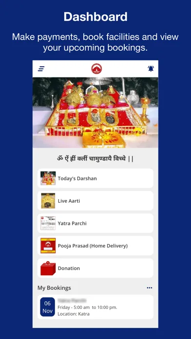 Capturas de tela do MATA VAISHNODEVI APP