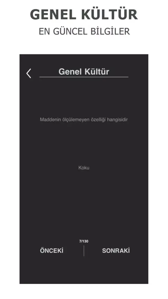 Tangkapan skrin KPSS 2018 - Güncel Bilgiler