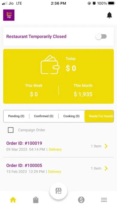Bula Eats Fiji Restaurant应用截图