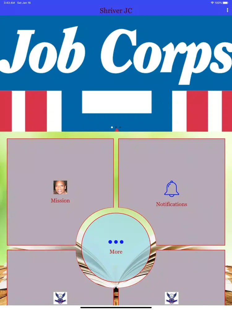 Captures d'écran de Shriver Job Corps Center iPad 