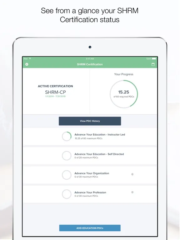 SHRM Certification iPad  Screenshots