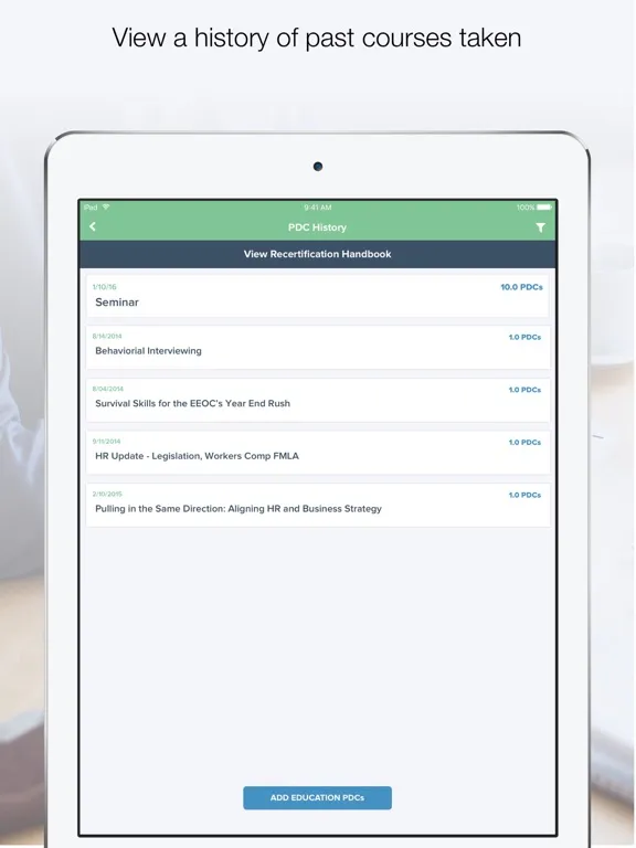SHRM Certification iPad  Screenshots