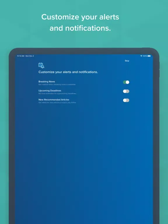 Ảnh chụp màn hình của SHRM - HR News and Alerts iPad 