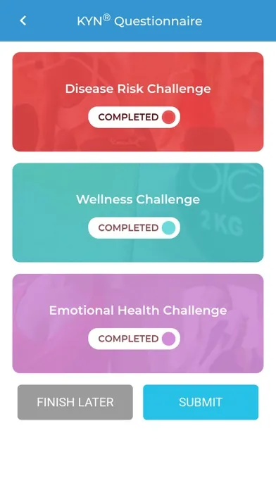 My Pathway to Health Screenshots