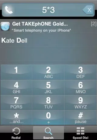 TAKEphONE Lite contacts dialer سکرین شاٹس
