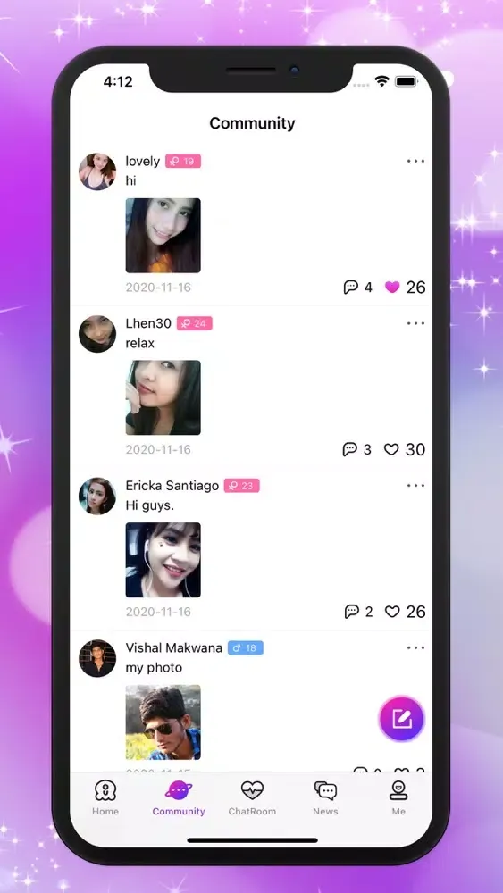 YoMiC - Interesting voice chat应用截图